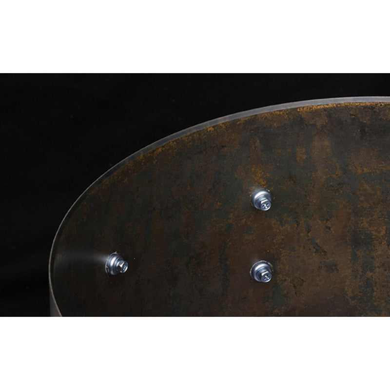 Tama 50th Mastercraft Bell Brass Snare Drum "The Terminator" - 6.5 inches x 14 inches, Aged Verdigris Patina