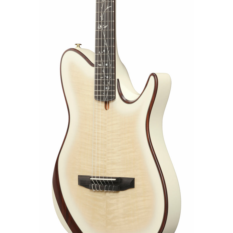 Ibanez TOD100FMN Tim Henson Signature Nylon-string Acoustic-electric Guitar - Toasted Marshmallow Matte