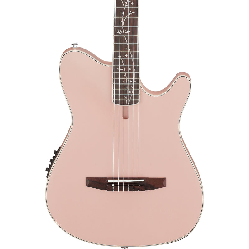 Ibanez Tim Henson TOD10N Classical Acoustic-Electric Guitar - Pearl Pink Flat