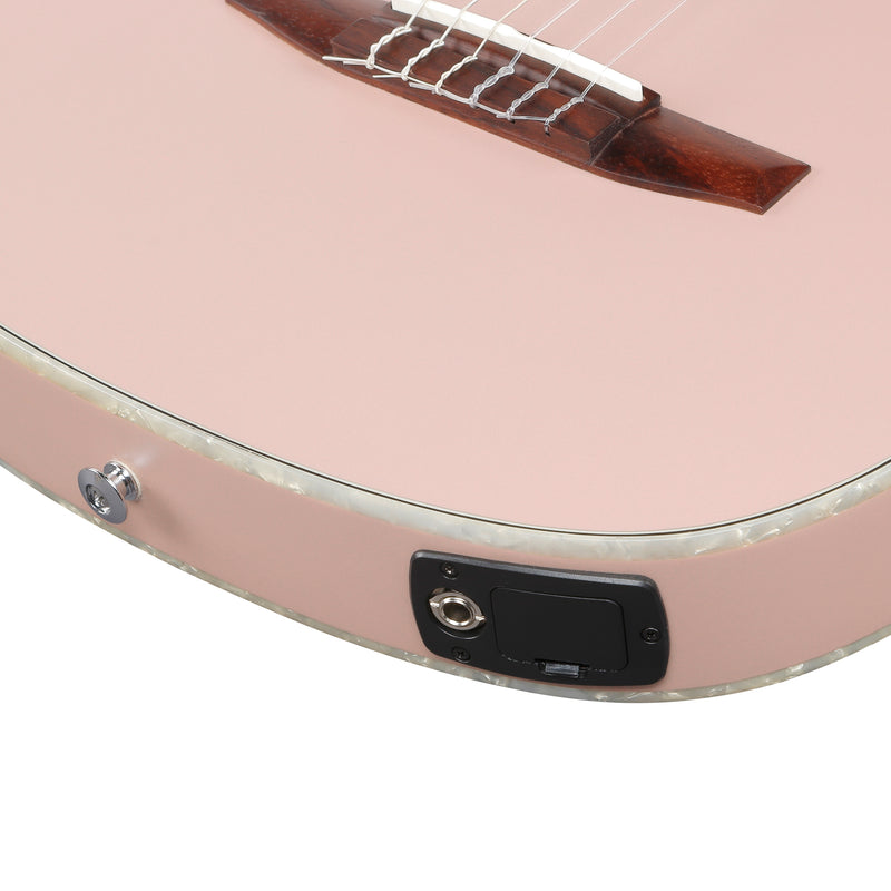 Ibanez Tim Henson TOD10N Classical Acoustic-Electric Guitar - Pearl Pink Flat