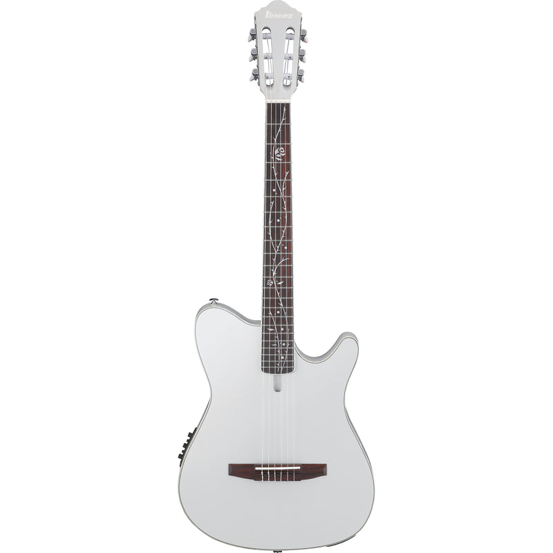 Ibanez Tim Henson TOD10N Classical Acoustic-Electric Guitar - Silver Metallic Flat