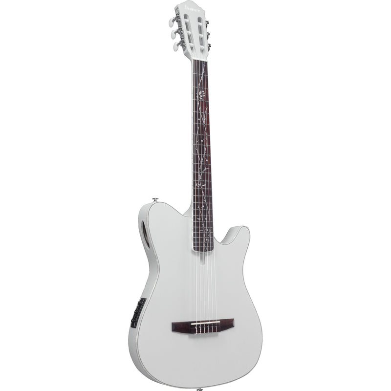 Ibanez Tim Henson TOD10N Classical Acoustic-Electric Guitar - Silver Metallic Flat