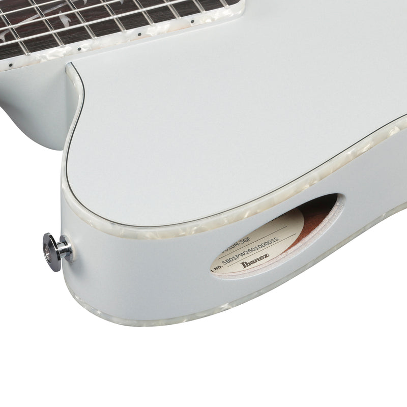 Ibanez Tim Henson TOD10N Classical Acoustic-Electric Guitar - Silver Metallic Flat