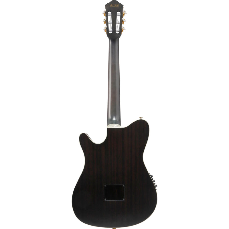 Ibanez TOD20FMN Tim Henson Signature Nylon-String Acoustic-Electric — Black Burst Fade Low Gloss