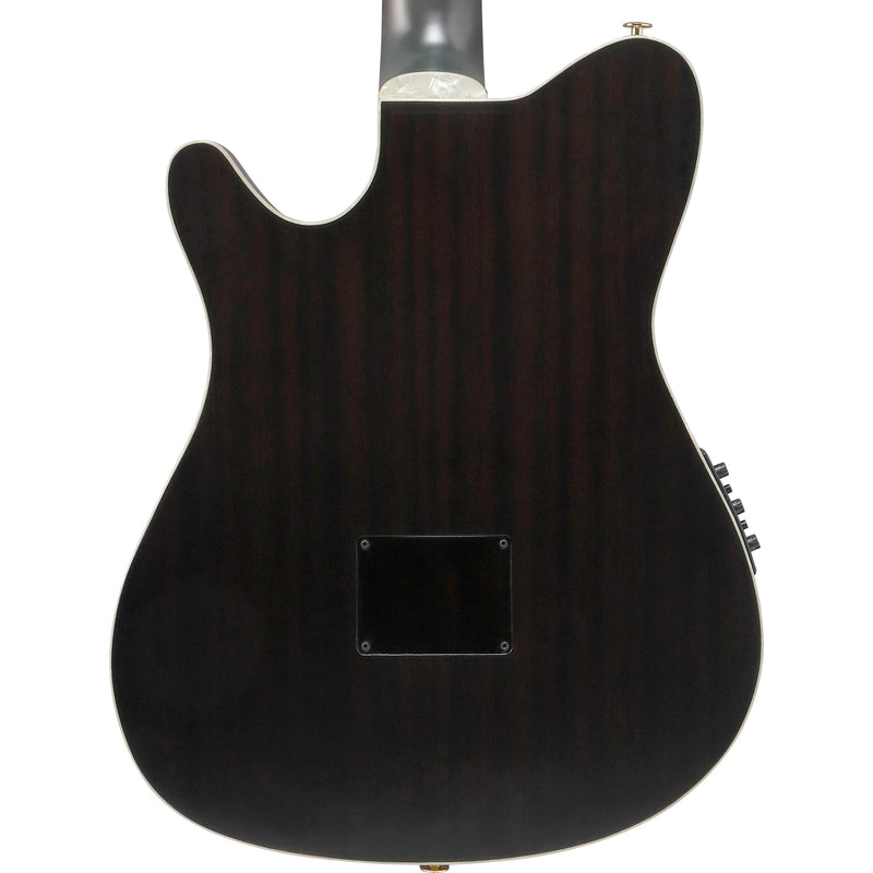 Ibanez TOD20FMN Tim Henson Signature Nylon-String Acoustic-Electric — Black Burst Fade Low Gloss
