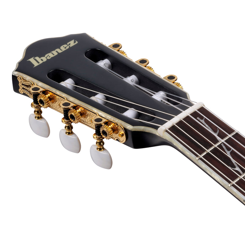 Ibanez TOD20FMN Tim Henson Signature Nylon-String Acoustic-Electric — Black Burst Fade Low Gloss