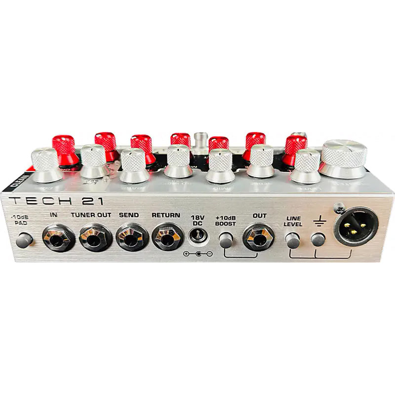 Tech 21 SansAmp XB Driver - Dual-Amp/Bi-Amp Bass Preamp