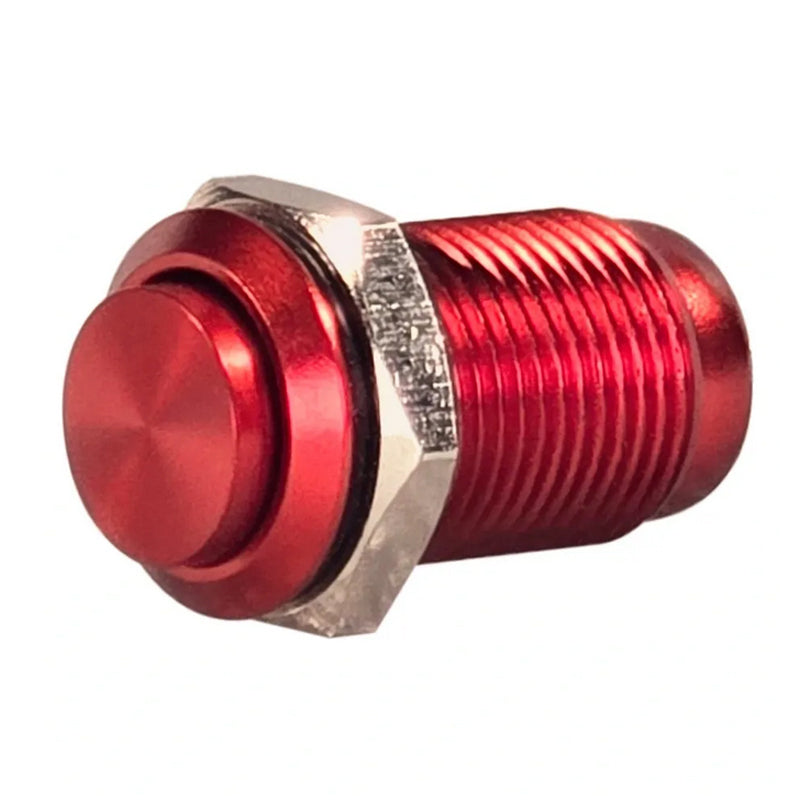 Tesi IDO Super M 10MM Metal Momentary Push Button Guitar Kill Switch - Red