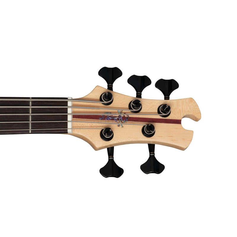 Tobias Growler V 5-String Bass w/ Bartolini Pickups and Gig Bag - Natural