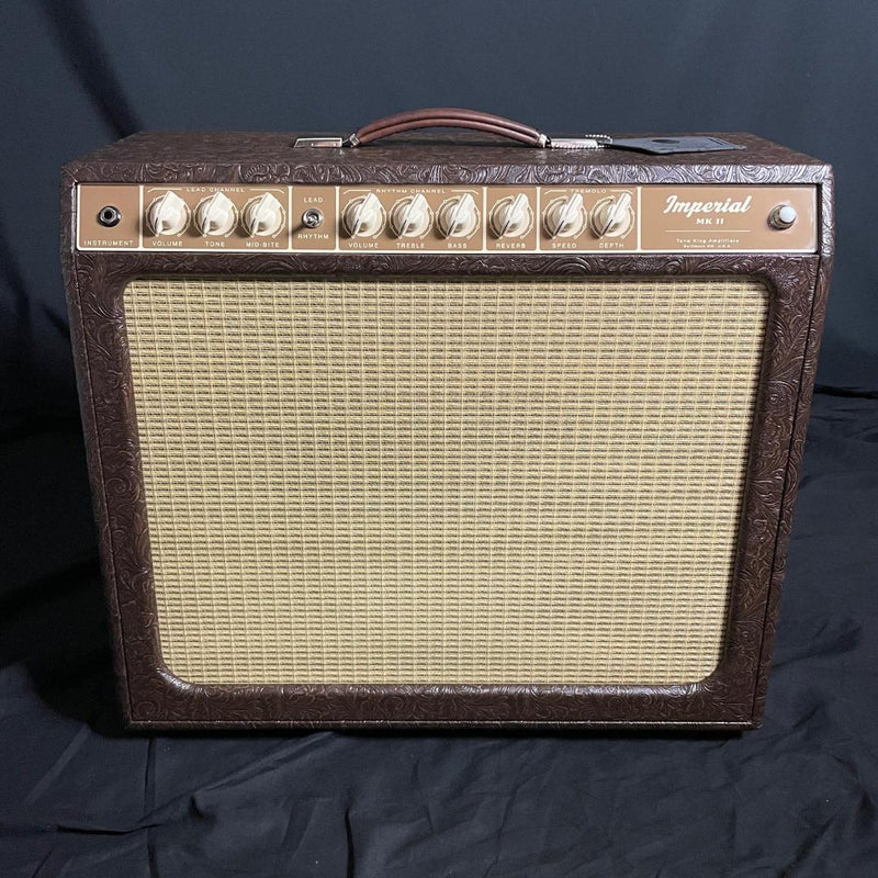 Tone King Imperial MkII Combo - Custom Brown Western Tolex with Wheat Grille
