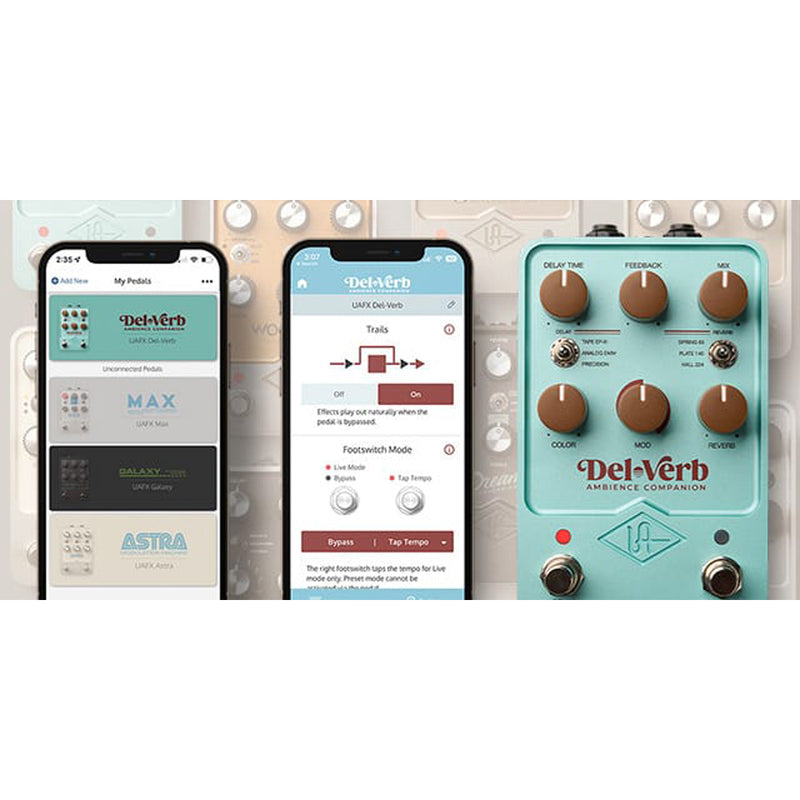 Universal Audio Del-Verb Ambience Companion Reverb and Delay Pedal