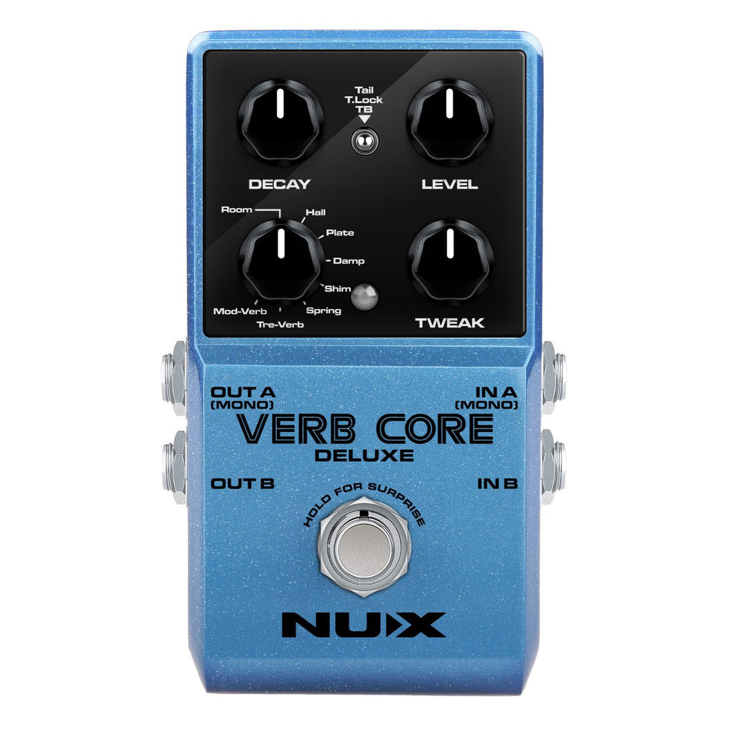 NUX Verb Core Deluxe Multiple Reverb Pedal w/ Freeze