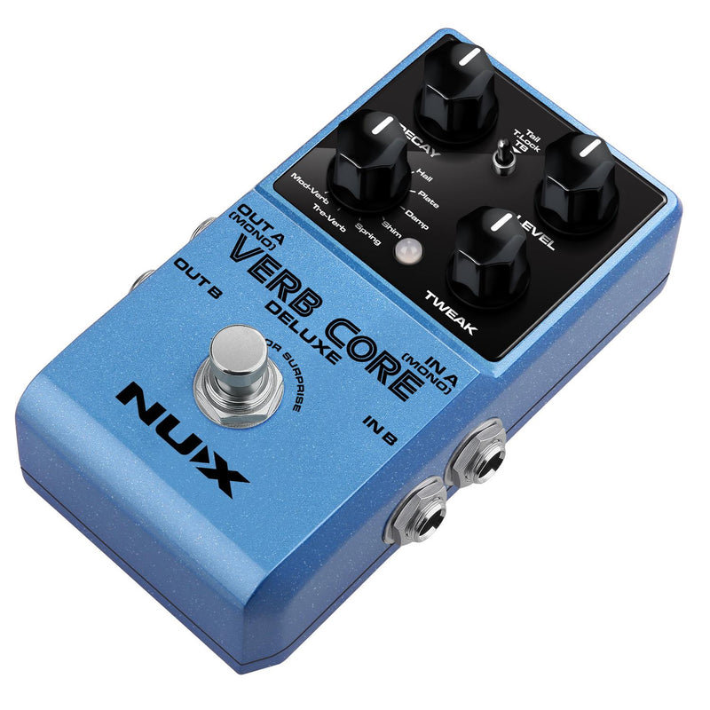 NUX Verb Core Deluxe Multiple Reverb Pedal w/ Freeze