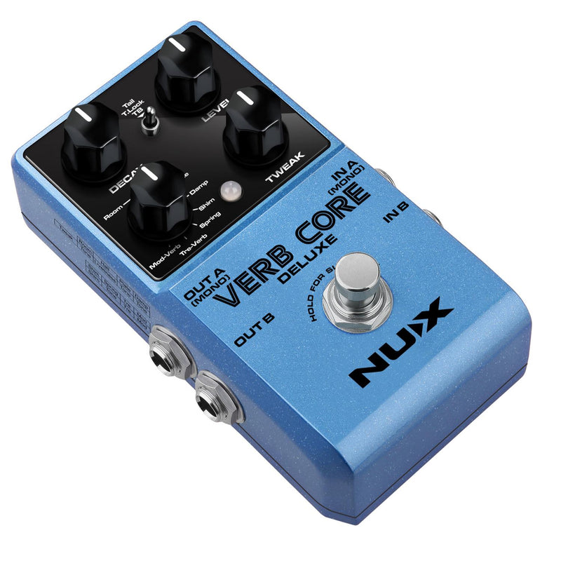 NUX Verb Core Deluxe Multiple Reverb Pedal w/ Freeze