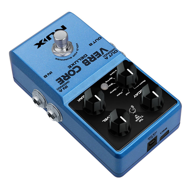 NUX Verb Core Deluxe Multiple Reverb Pedal w/ Freeze