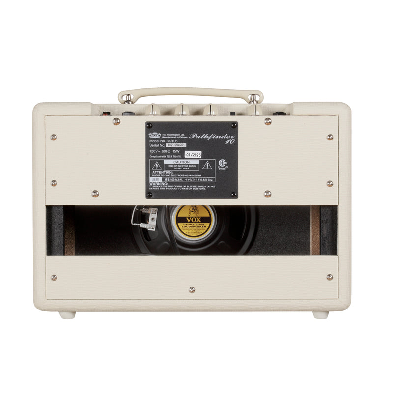 Vox V9106 Pathfinder 10 - 10 Watt, 1x6.5 Combo - Limited Edition Cream Tolex