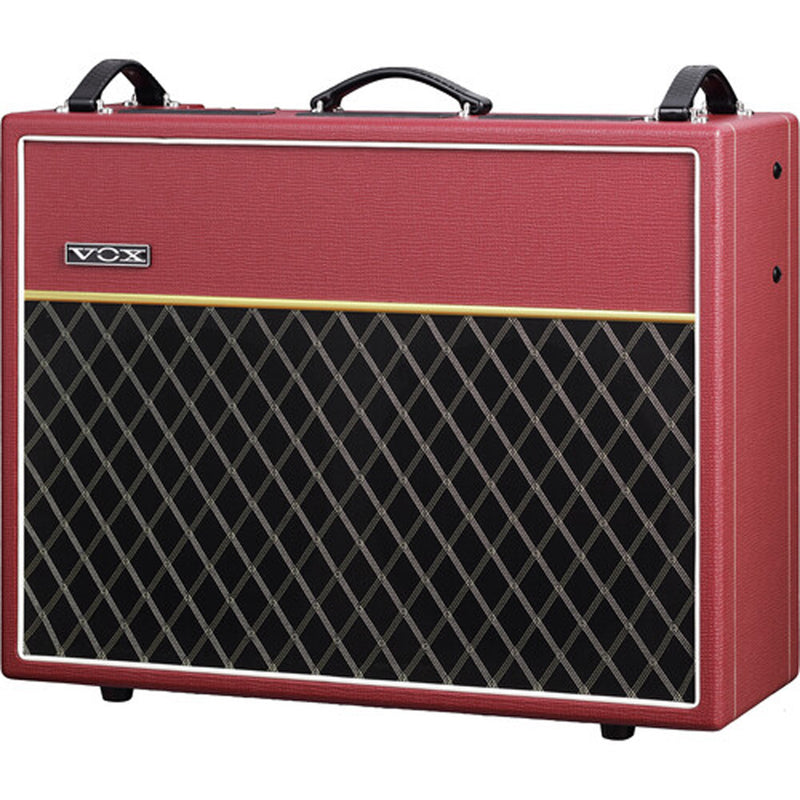 Vox AC30C2CVR Limited Edtion 2x12 Combo Guitar Amplifier w/Celestion Greenback Speakers - Vintage Red Tolex