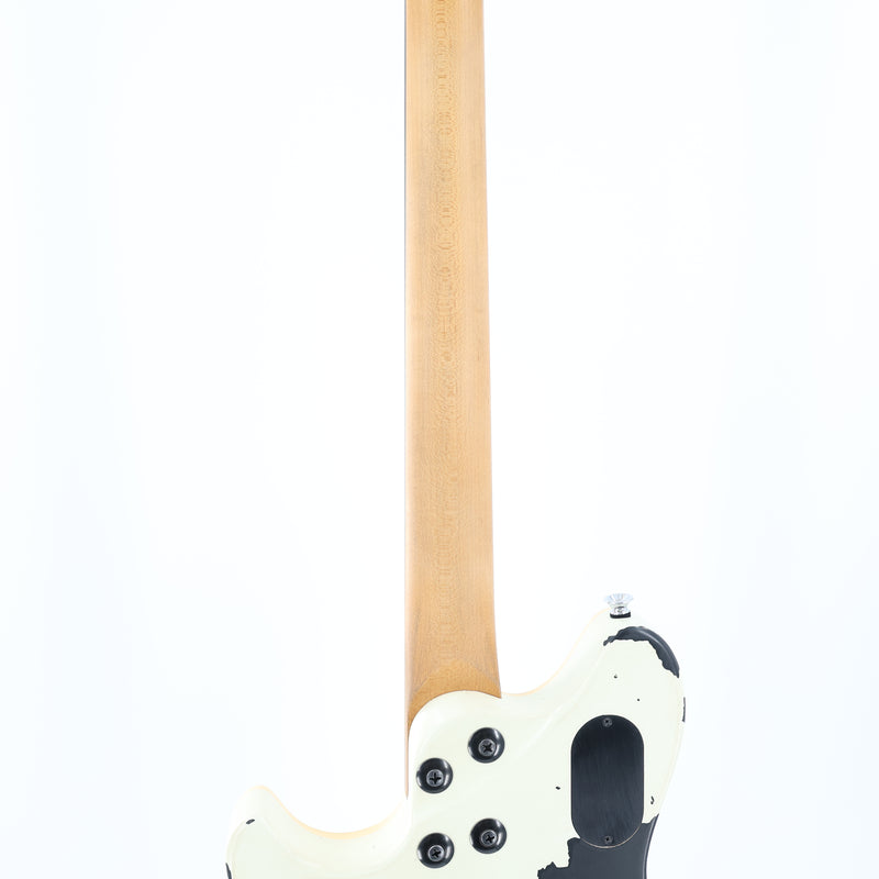 EVH Limited Edition Wolfgang Special Striped Series Guitar w/ Gig Bag - Distressed Ivory