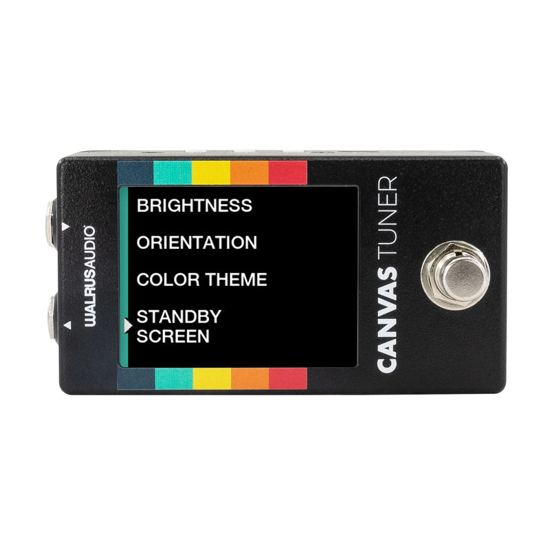horizontal tuner pedal Walrus Canvas Tuner – Motor City Guitar