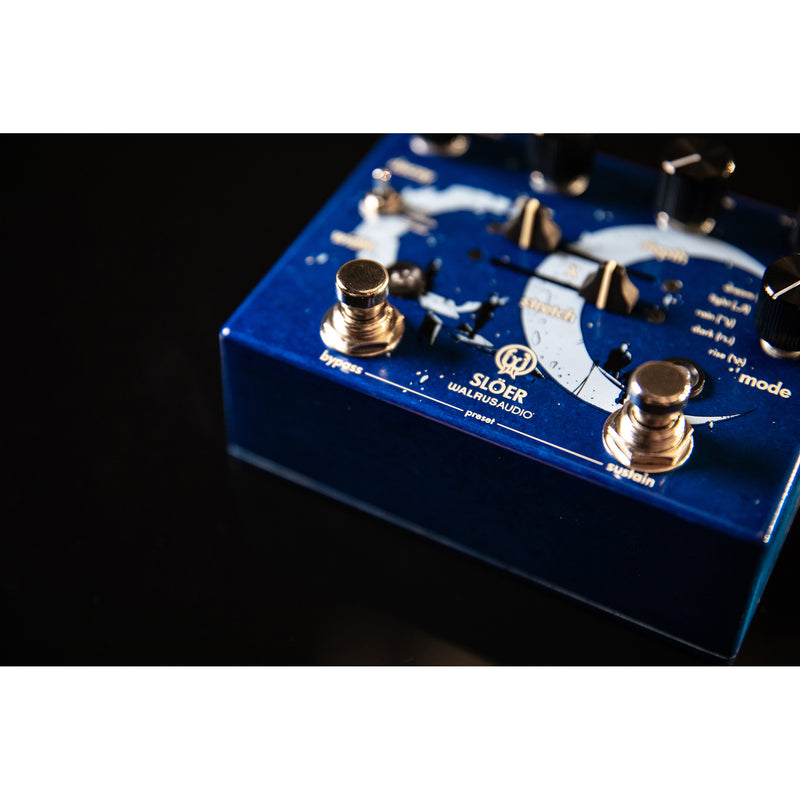 Walrus Audio SLOER Stereo Ambient Reverb Pedal - Blue