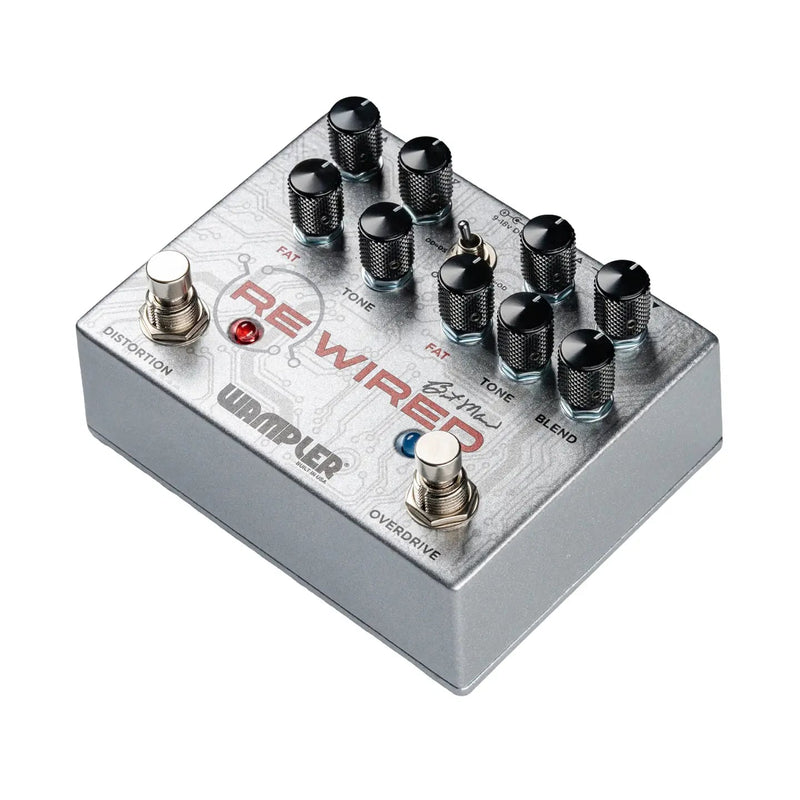 Wampler Brent Mason ReWired Signature Overdrive and Distortion Pedal