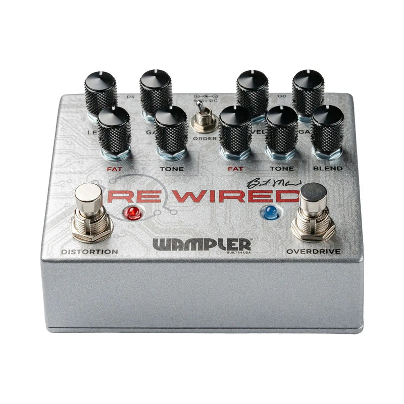Wampler Brent Mason ReWired Signature Overdrive and Distortion Pedal