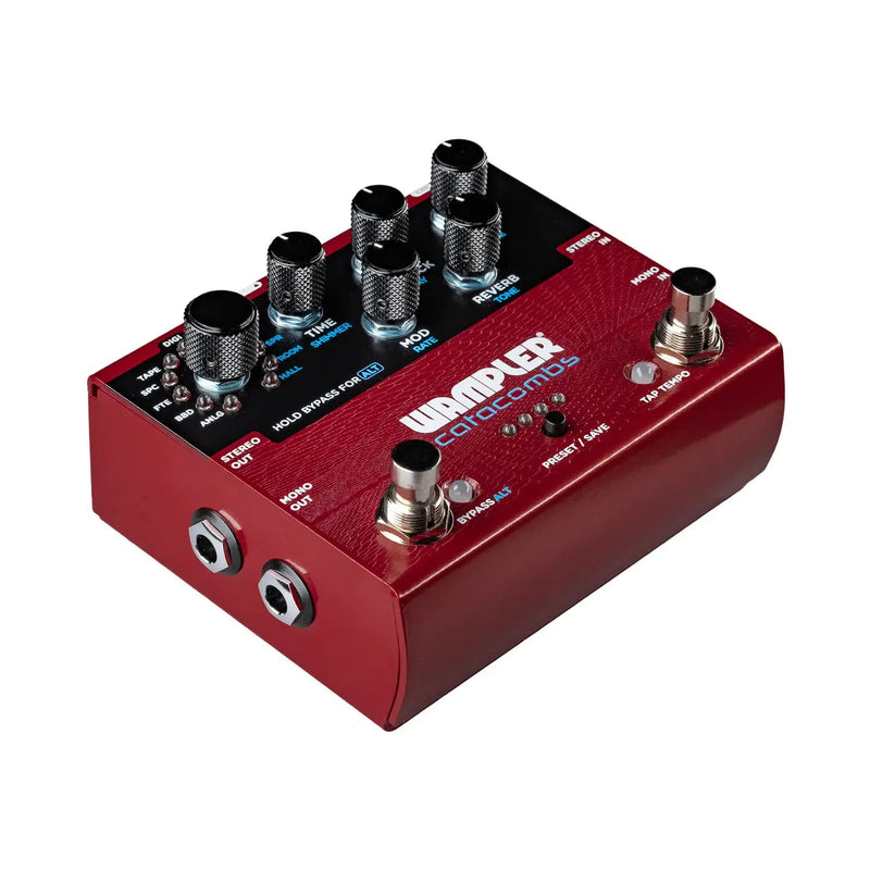 Wampler Catacombs Reverb and Delay Pedal