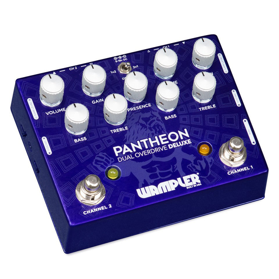 pantheon pedal Wampler Dual Pantheon Deluxe – Motor City Guitar