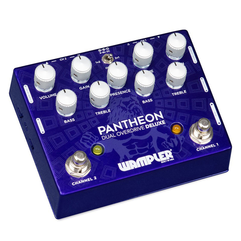 Wampler Dual Pantheon Deluxe Overdrive Pedal