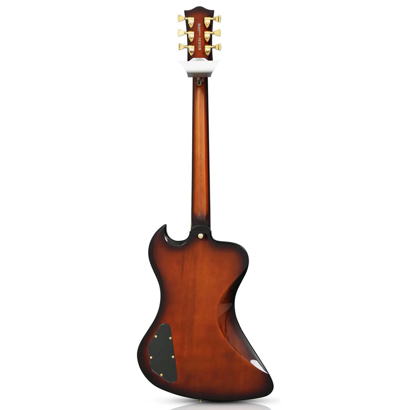 Woodrite Revelator Guitar w/ Hardshell Case -Tobacco Sunburst