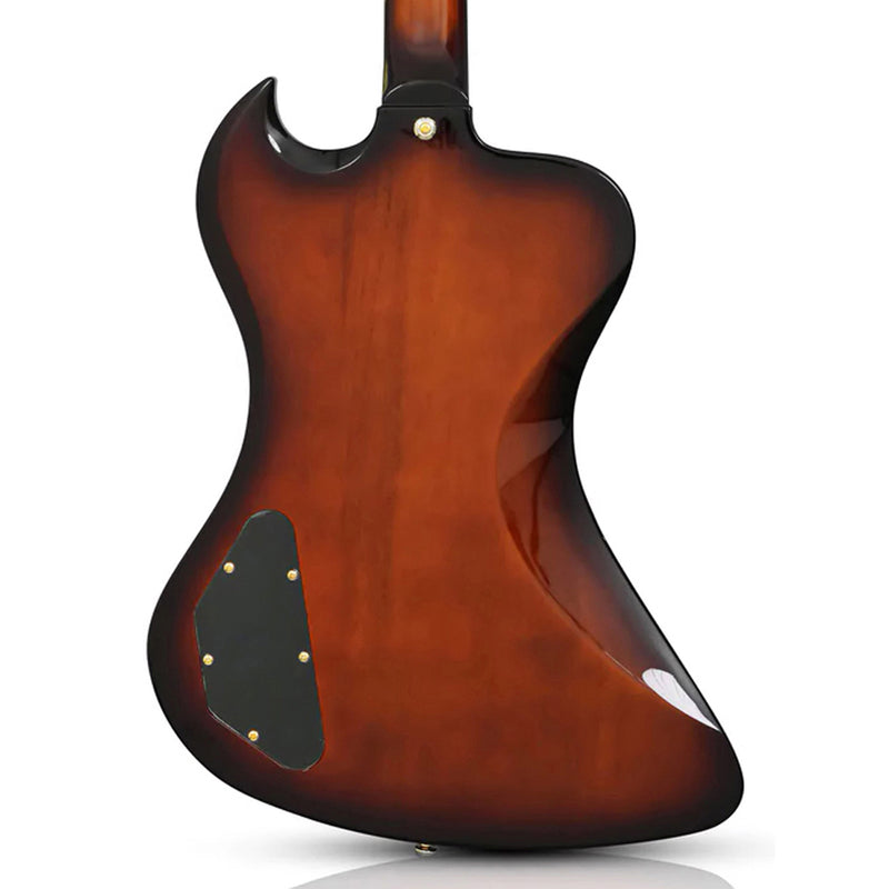 Woodrite Revelator Guitar w/ Hardshell Case -Tobacco Sunburst