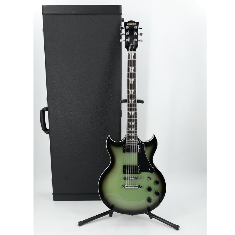 Woodrite Warlord Standard Aged Silverburst w/Case