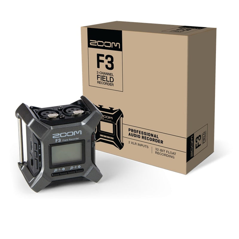 Zoom F3 MultiTrack Recorder with 32-bit Float