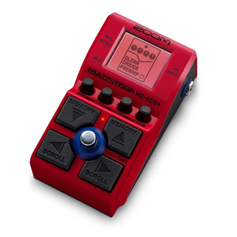 Zoom MS-60B+ Multistomp Bass Multi-effects Pedal