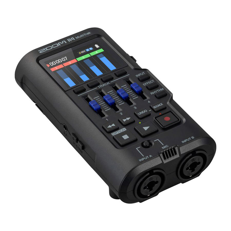Zoom R4 MultiTrak 4-track Digital SD Recorder and USB Audio Interface w/ FX