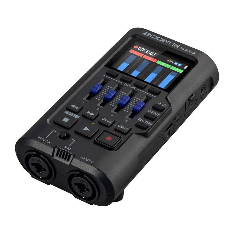 Zoom R4 MultiTrak 4-track Digital SD Recorder and USB Audio Interface w/ FX