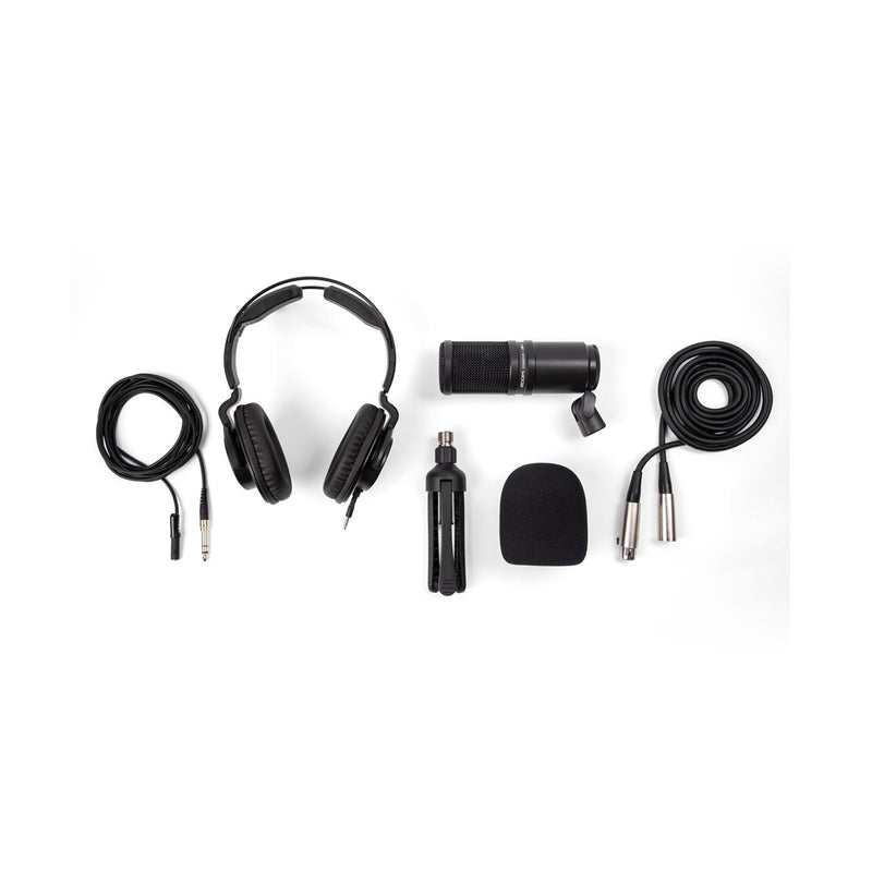 Zoom ZDM-1 Podcast Microphone and Headphone Bundle