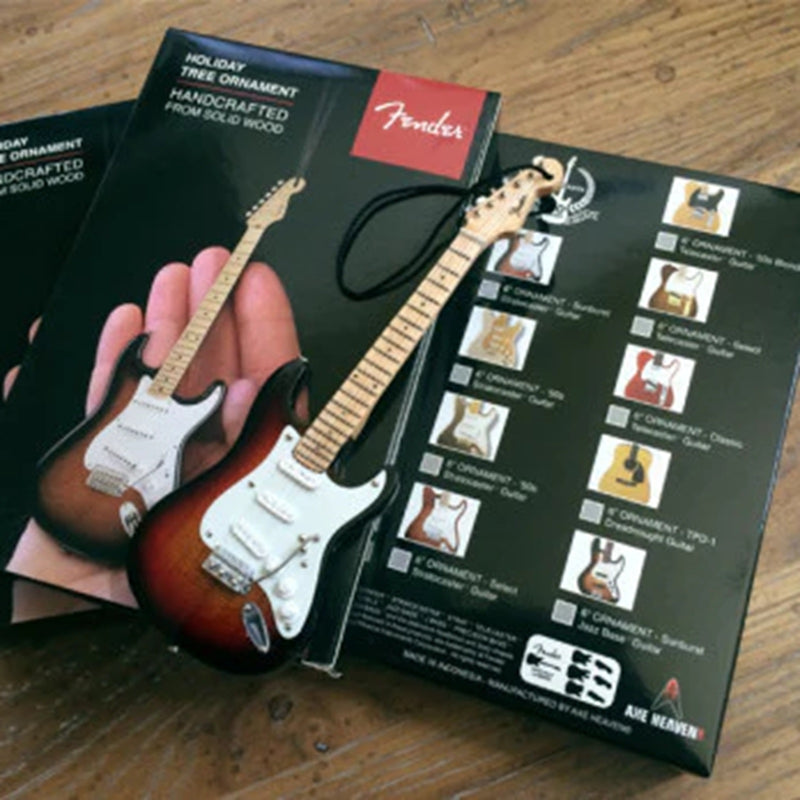 Axe Heaven 6" FENDER 50s Blonde Telecaster Guitar Holiday Ornament