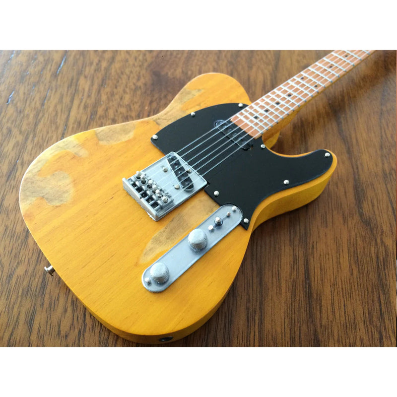 Axe Heaven Vintage BOSS Blonde Licensed Fender Tele Mini Guitar Replica