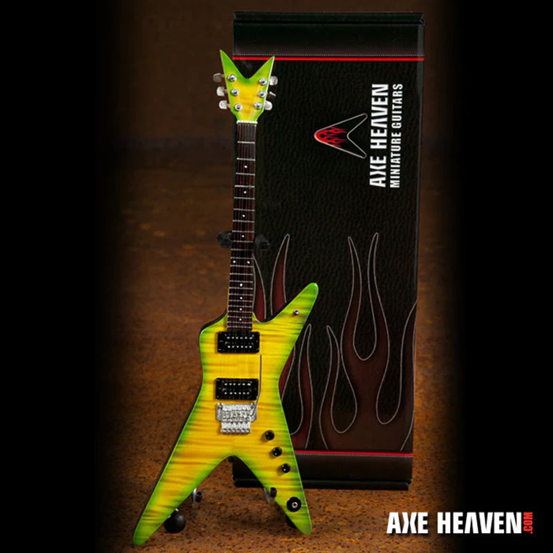 Axe Heaven Licensed Dimebag Darrell Signature Slime Dime Mini Guitar Replica