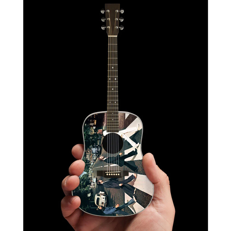 Axe Heaven Licensed Fab Four Abbey Road Radio Days Tribute Mini Guitar Replica