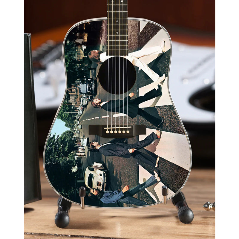Axe Heaven Licensed Fab Four Abbey Road Radio Days Tribute Mini Guitar Replica