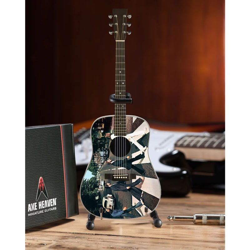Axe Heaven Licensed Fab Four Abbey Road Radio Days Tribute Mini Guitar Replica