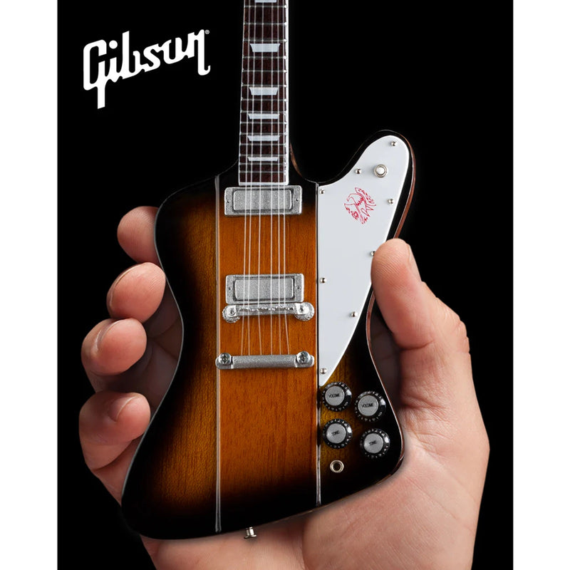 Axe Heaven Gibson Firebird V Vintage Sunburst Mini Guitar Replica