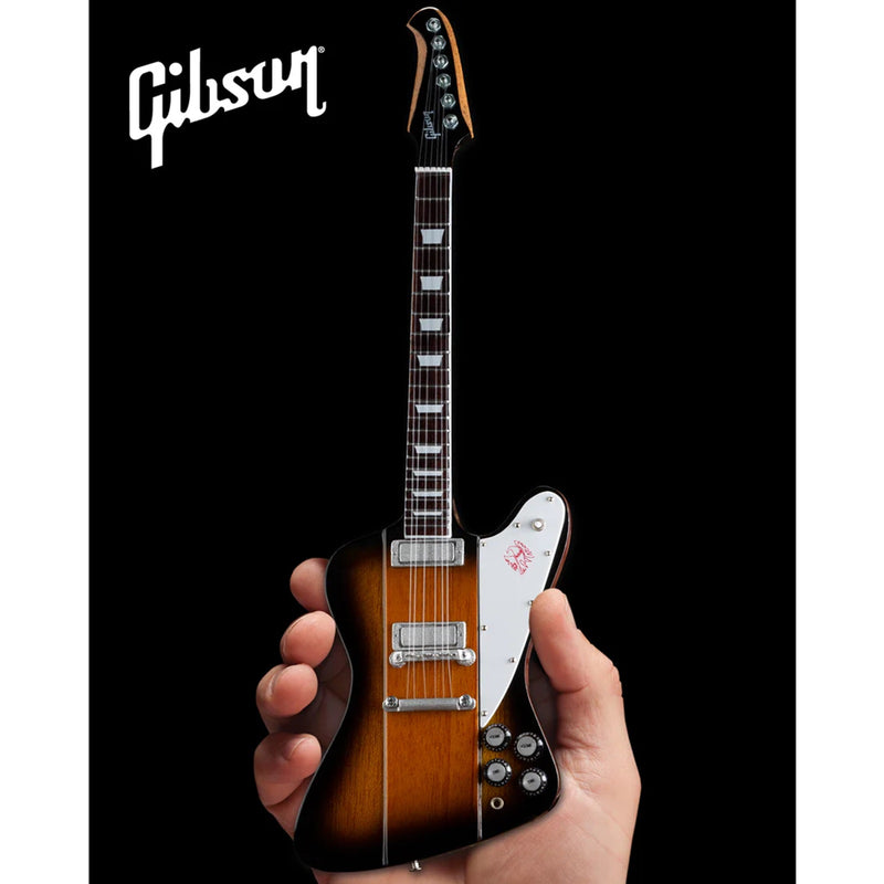 Axe Heaven Gibson Firebird V Vintage Sunburst Mini Guitar Replica