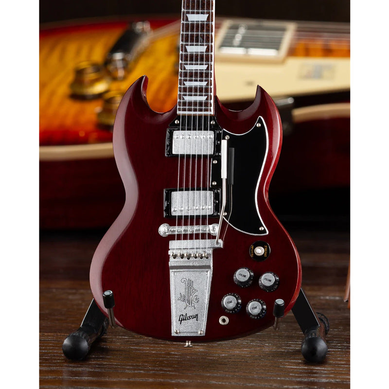 Axe Heaven Gibson 1964 SG Standard Cherry Mini Guitar Replica
