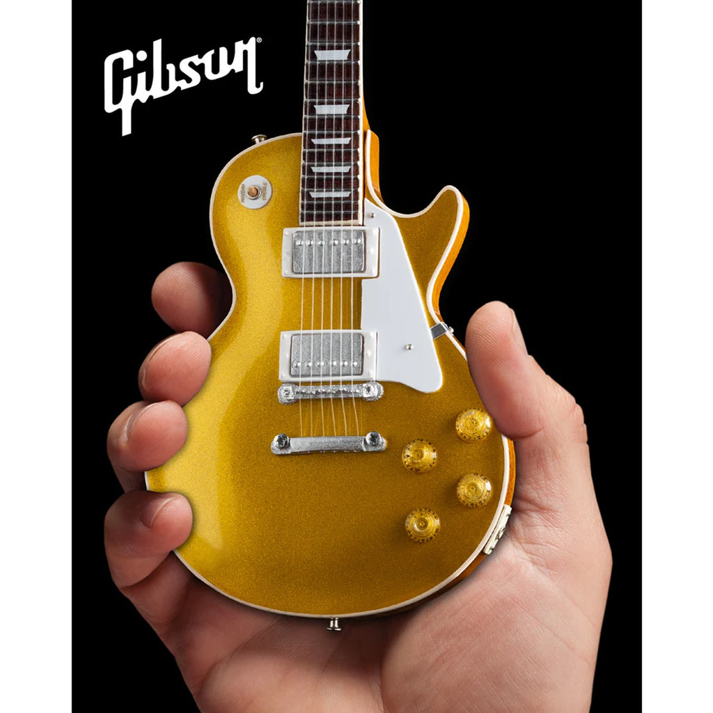Axe Heaven Gibson 1957 Les Paul Gold Top Mini Guitar Replica