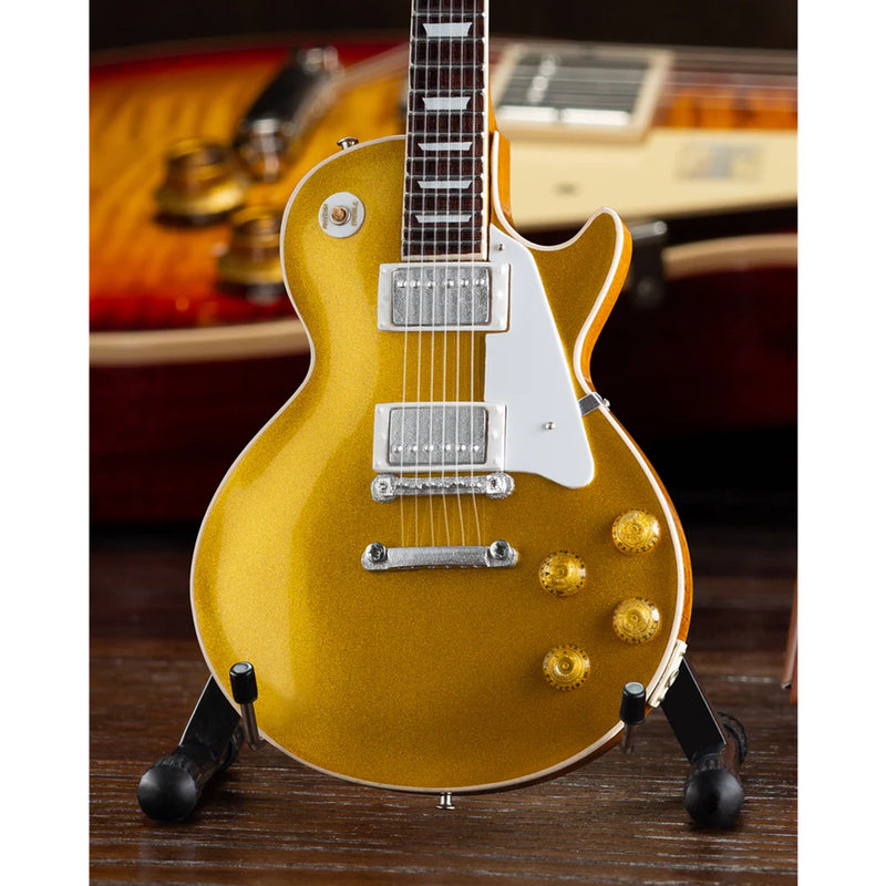 Axe Heaven Gibson 1957 Les Paul Gold Top Mini Guitar Replica