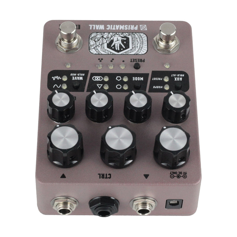 Electronic Audio Experiments Prismatic Wall Sympathetic String Resonator Pedal