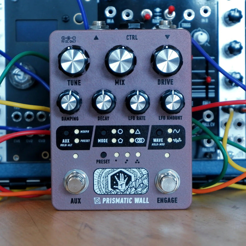 Electronic Audio Experiments Prismatic Wall Sympathetic String Resonator Pedal